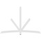 Ekena Millwork Alberta Architectural Grade PVC Gable Bracket, 96"W x 64"H x 2"D x 4"F, 16/12 Pitch GBP096X64X0204ALB00 - alternate 5